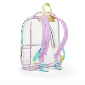 Stoney Clover Lane  Transparent Clear Backpack.